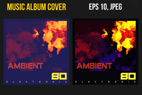 Download Music Album Cover Art | Vector, Jpeg #2 - Premium Bundle