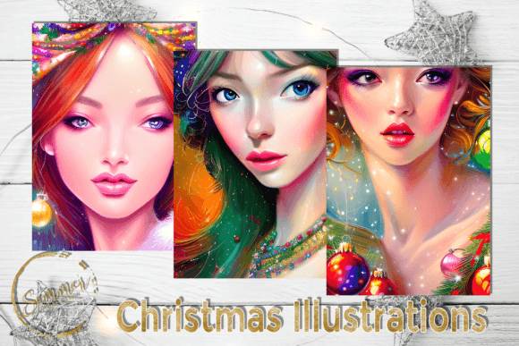 Download Printable Christmas Card Backgrounds - Print Collection